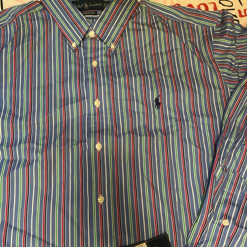 Ralph🏇🏽Lauren XXL buttondown NWT